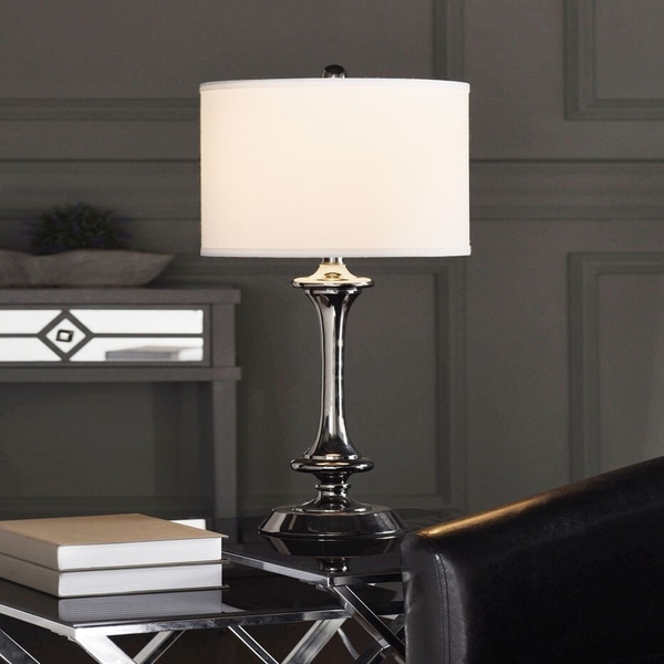 nickel table lamp