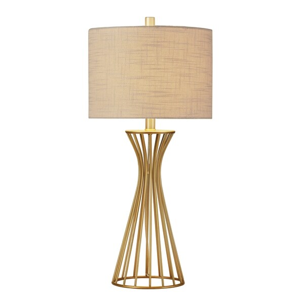 champagne gold table lamp