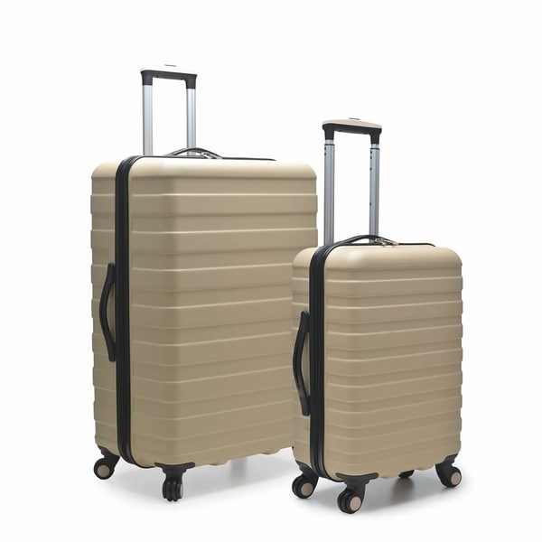 Shop U.S. Traveler Cypress Colorful 2-Piece Hardside Spinner Luggage Set - Free Shipping Today ...
