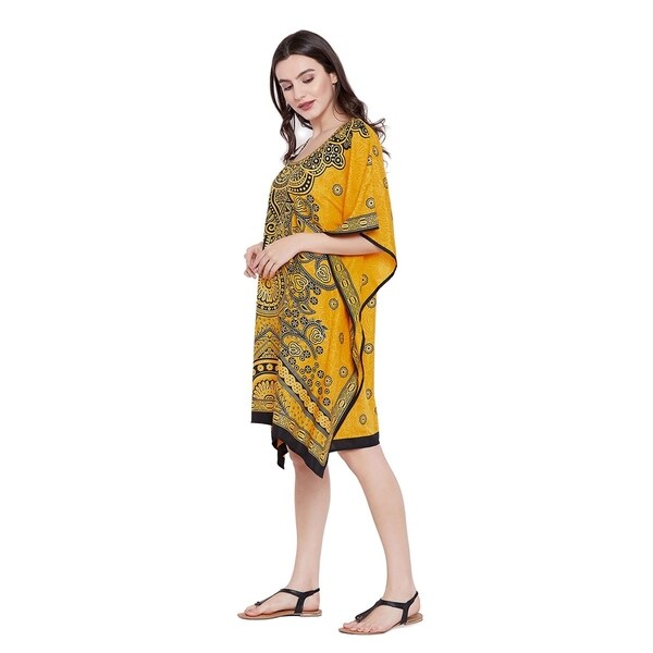 knee length kaftan dress