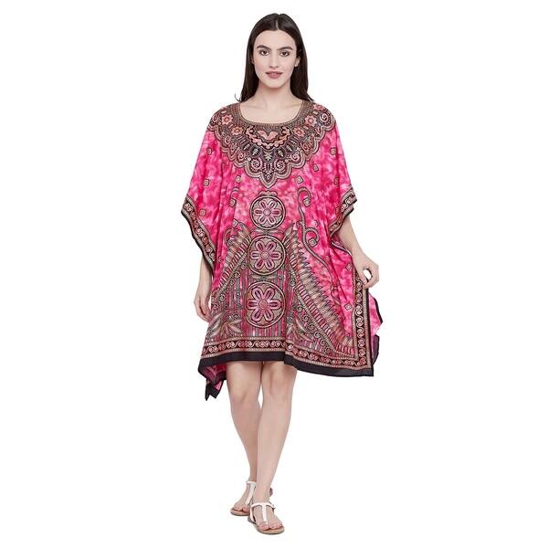plus size short caftans