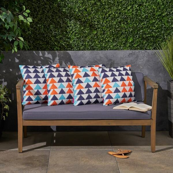 Shop Triangle Boho Outdoor 17 75 Square Cushion Set Of 4 By