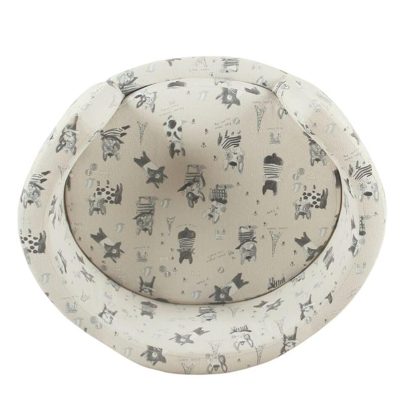 HomePop Pet Bed - Stain Resistant French Bulldog Print