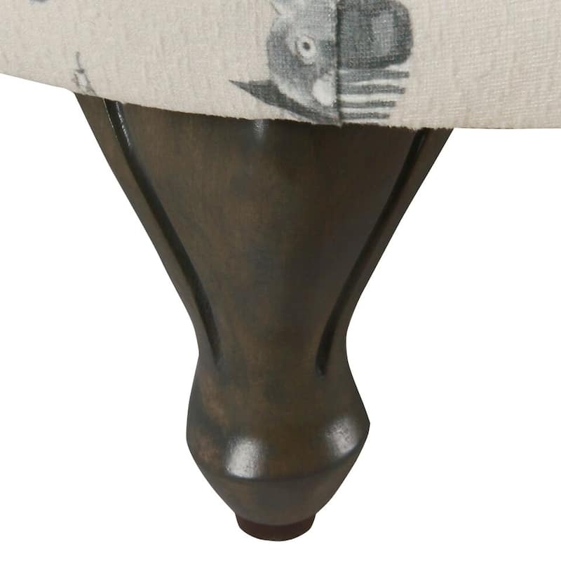 HomePop Pet Bed - Stain Resistant French Bulldog Print