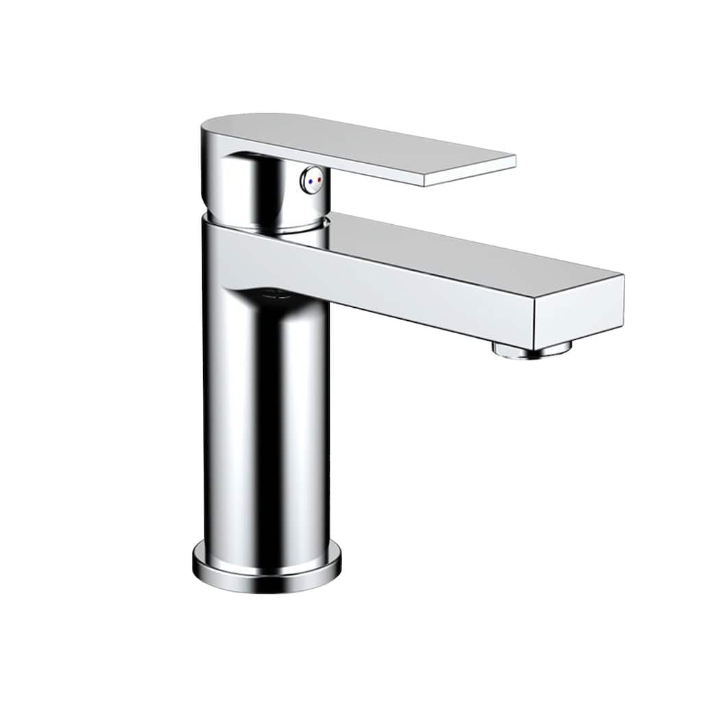 Eviva Pure Single Handle Bathroom Sink Faucet in Brushed Nickel