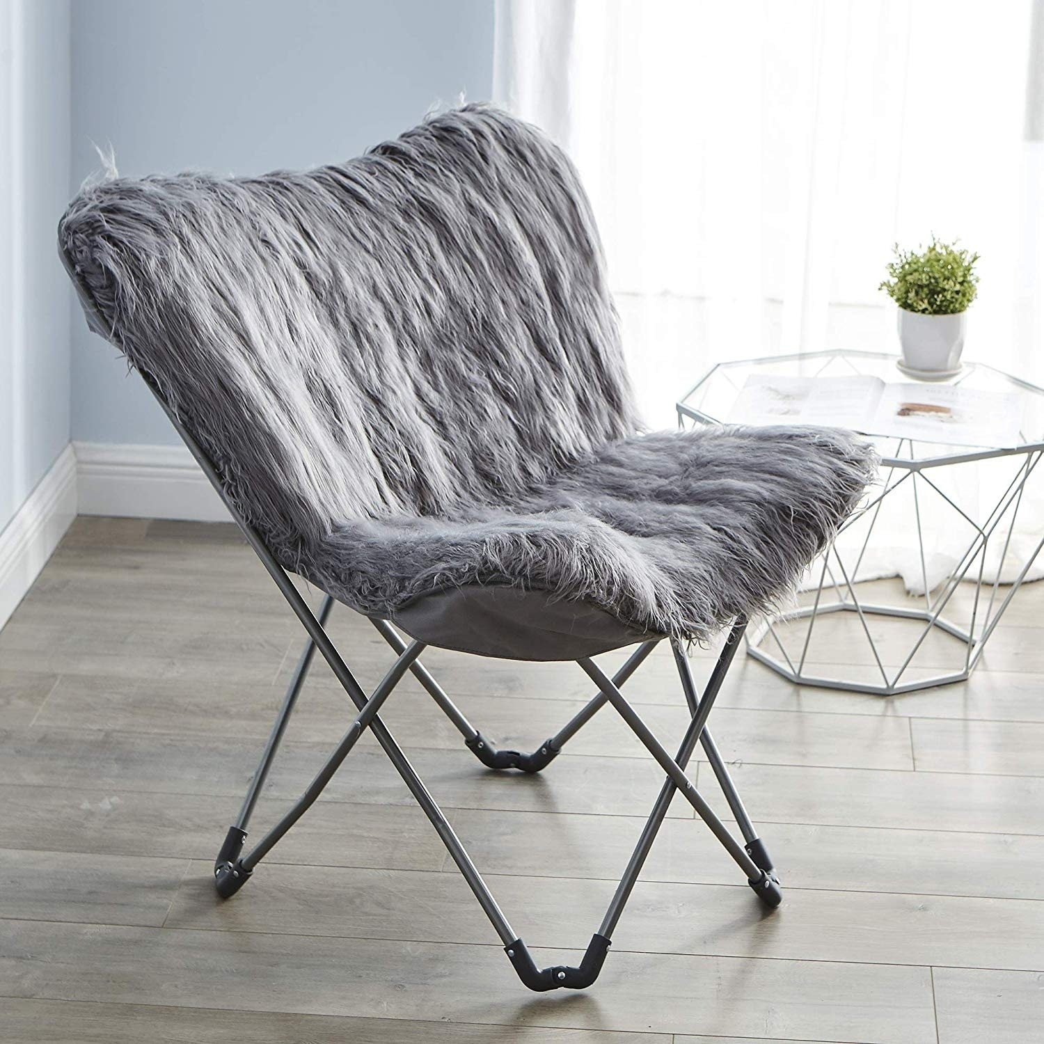 faux fur chair covers