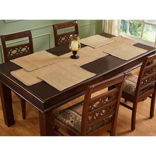 Blue Square Placemats Online At Our Best Table Placemats Jute Border 15 Square