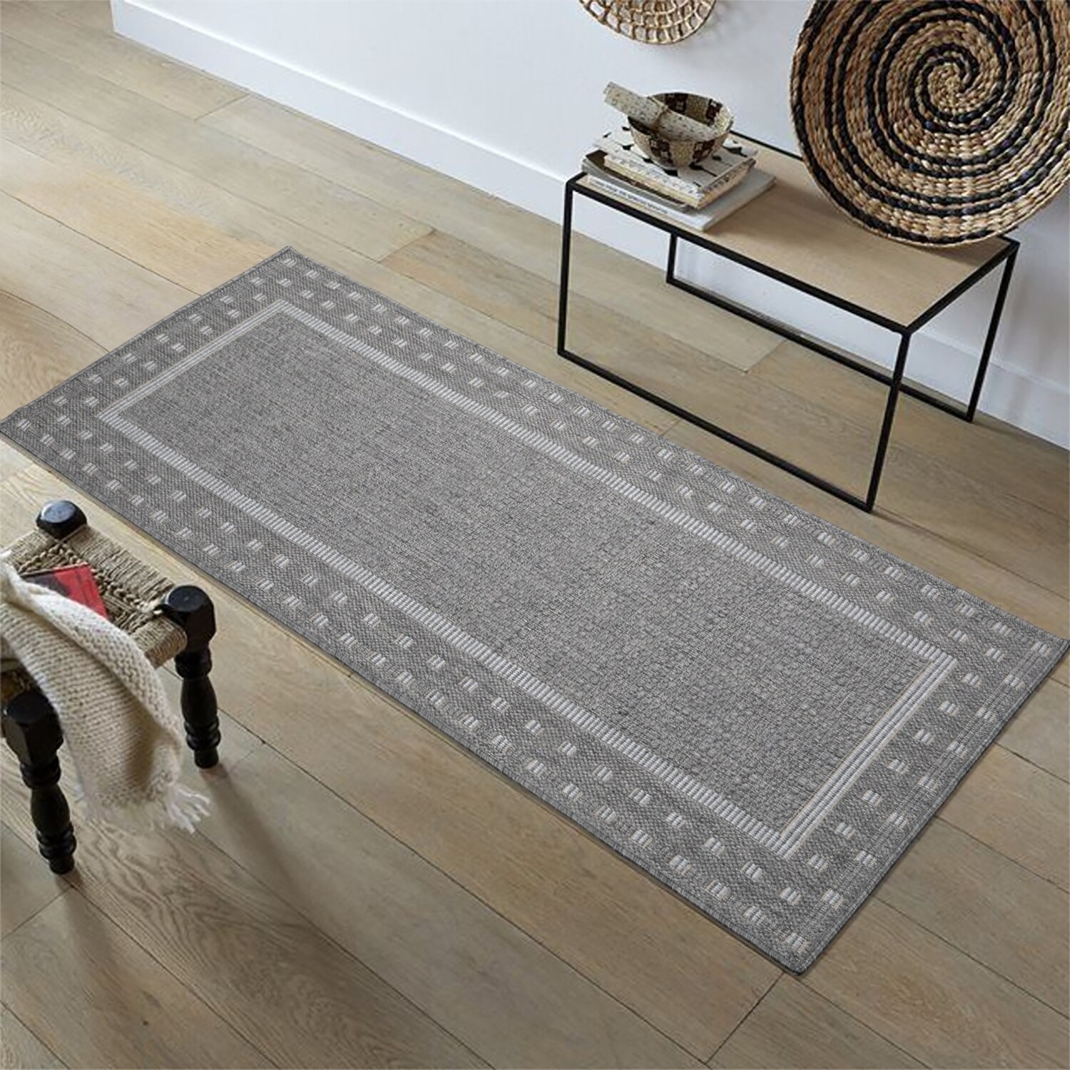 Shop Jardin Powerloomed Low Pile Indoor Outdoor Runner Rug On