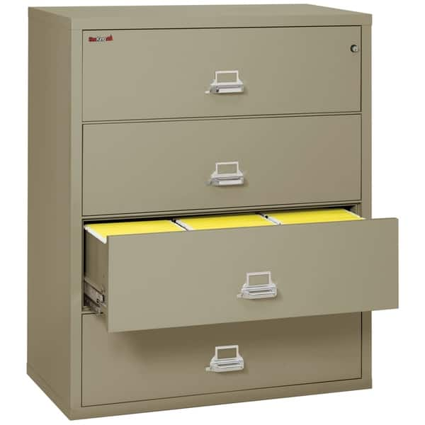 Shop Fireking Fireproof 4 Drawer Lateral File Cabinet Free