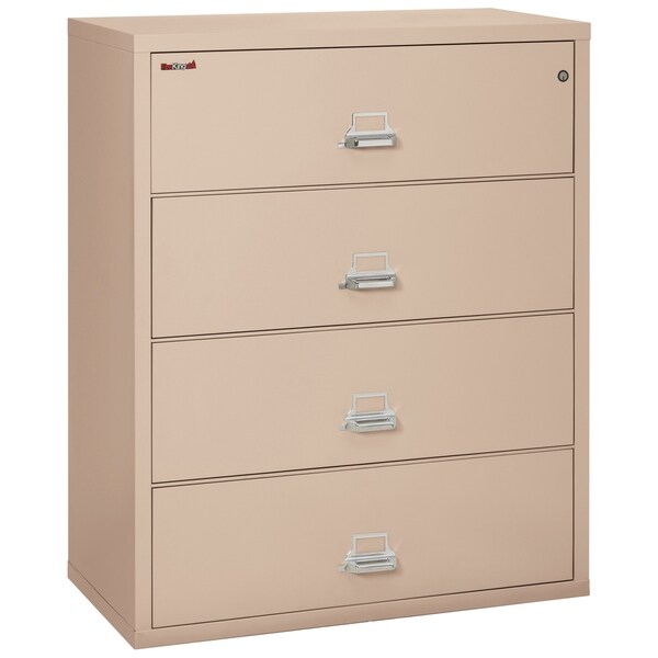Shop FireKing Fireproof 4 Drawer Lateral File Cabinet ...