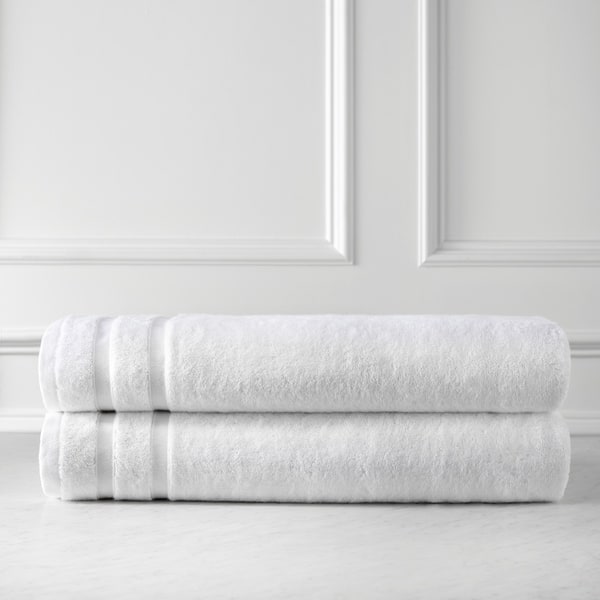 Brooks Organic Cotton White Bath Towel Set + Reviews