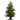 Fraser Hill Farm 2' Newberry Pine Artificial Tree with Clear LED Lights, Battery Box - Green/Berry
