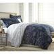 Option navy/white botanical