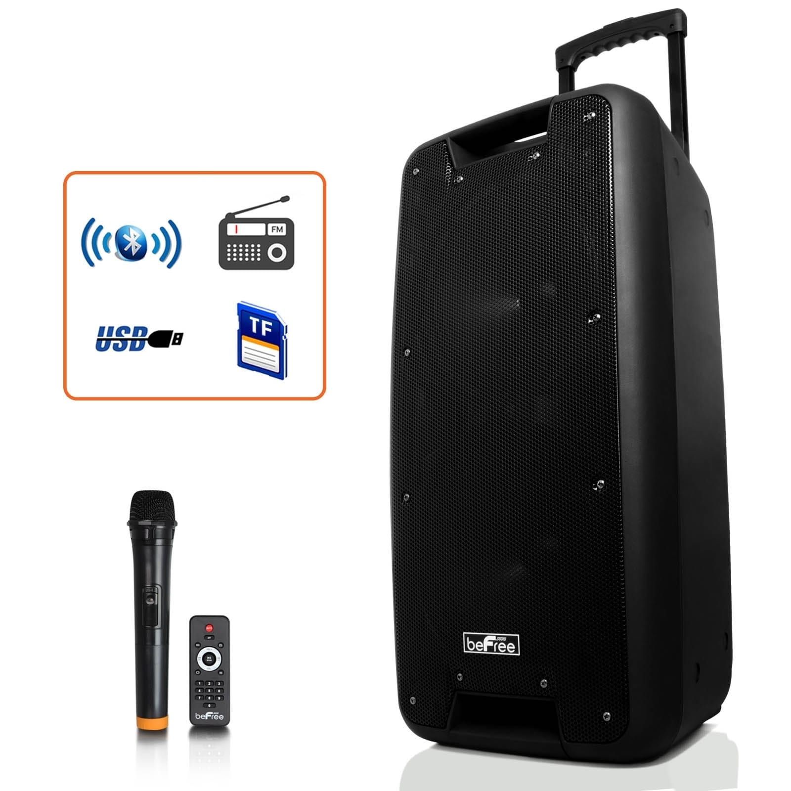 portable bluetooth speaker with mic input