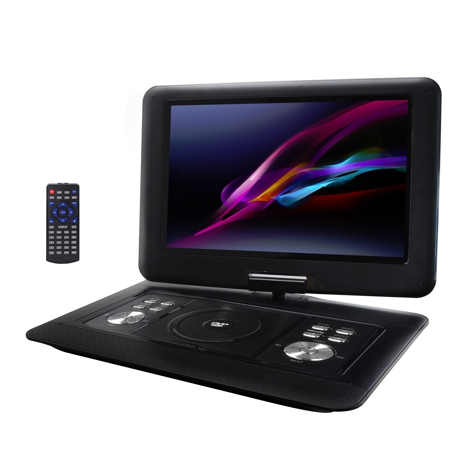 Shop Trexonic 14 1 Portable Dvd Player With Tft Lcd Screen And