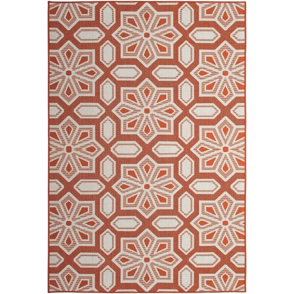 Tori Home Mandarin (5'x8') Indoor / Outdoor Rug - 5' x 8'