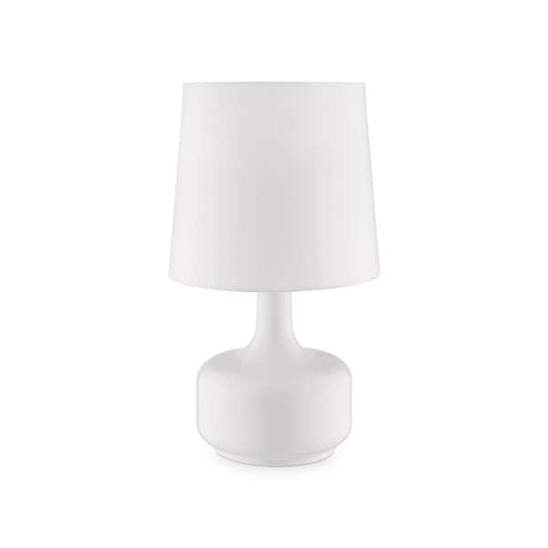Ok Lighting Cheru White Table Touch Lamp Ok Lighting Cheru White Table Touch Lamp