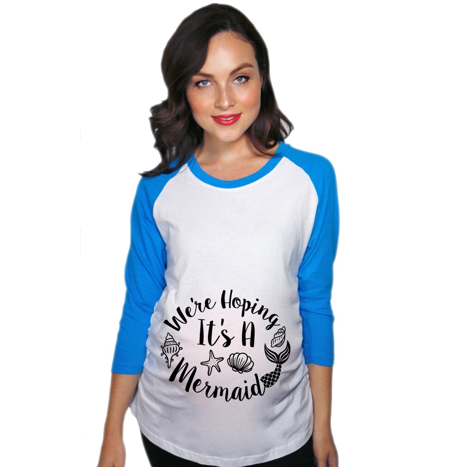 Ladies Maternity Tank Were Hoping Its A Dragon