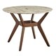 Carson Carrington Tornio 42-inch Round Dining Table - Brown - Thumbnail 4