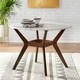 Carson Carrington Tornio 42-inch Round Dining Table - Brown - Thumbnail 0