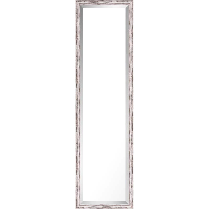 13.75x49.75 Pastel Gray Wash Mirror Bevel Mirror by Mirrorize Canada - Grey