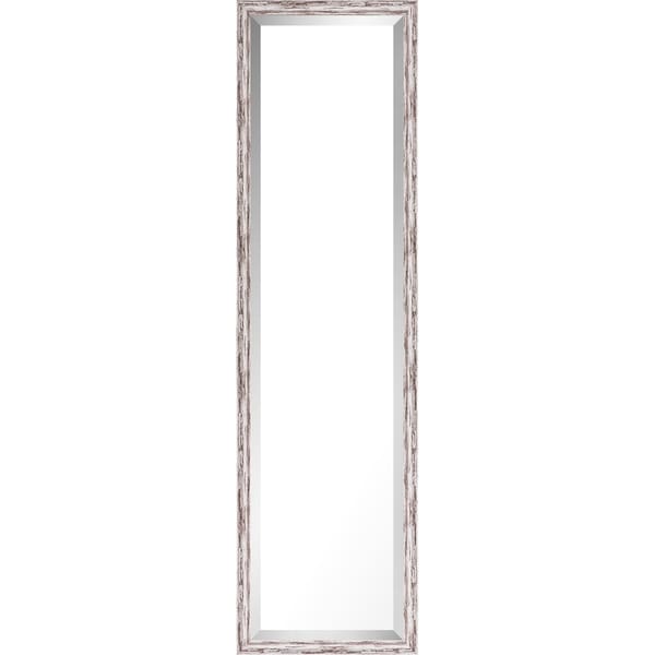 13.75x49.75 Pastel Gray Wash Mirror Bevel Mirror by Mirrorize Canada - Grey