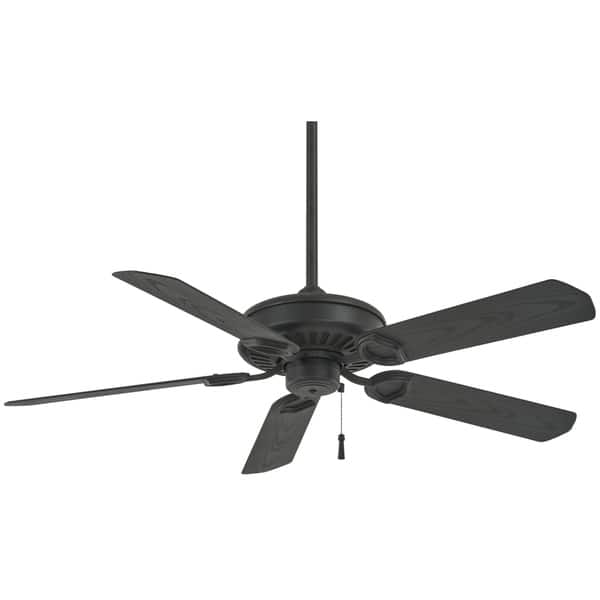 Shop Sundowner 54 Ceiling Fan In Textured Coal Finish W Textured