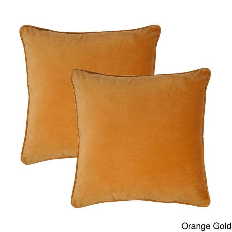 Sherry Kline Glendon Velvet 20-inch Pillows (Set of 2)