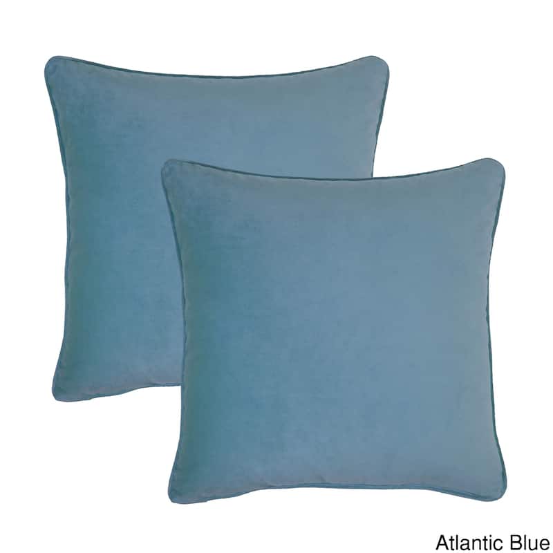 Sherry Kline Glendon Velvet 20-inch Pillows (Set of 2)