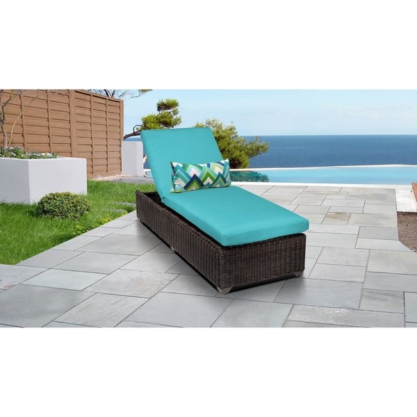 slide 1 of 25, Venice Chaise Outdoor Wicker Patio Furniture