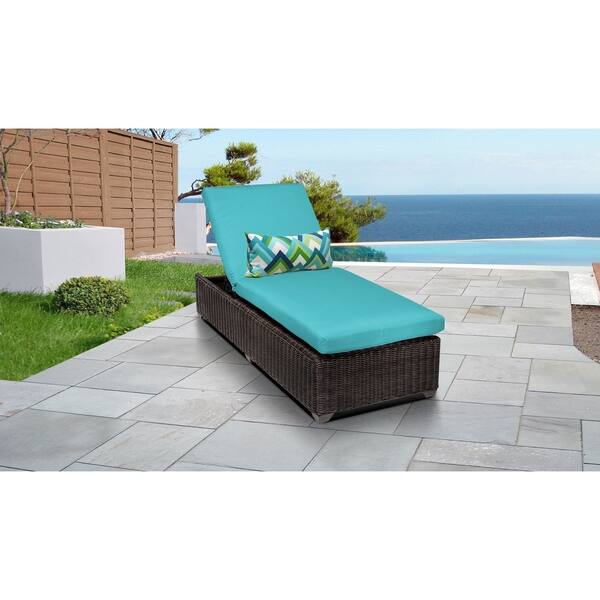 slide 1 of 25, Venice Chaise Outdoor Wicker Patio Furniture