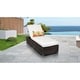 preview thumbnail 24 of 23, Venice Chaise Outdoor Wicker Patio Furniture White