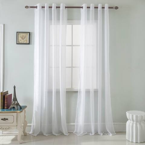 Buy White Rt Designer Collection Curtains Drapes Online At