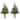 Fraser Hill Farm 3.0' Noble Fir Potted Tree - Mlti LED (SET 2), Battery