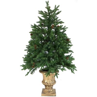 Fraser Hill Farm 4.0' Noble Fir Potted Tree - No Lights