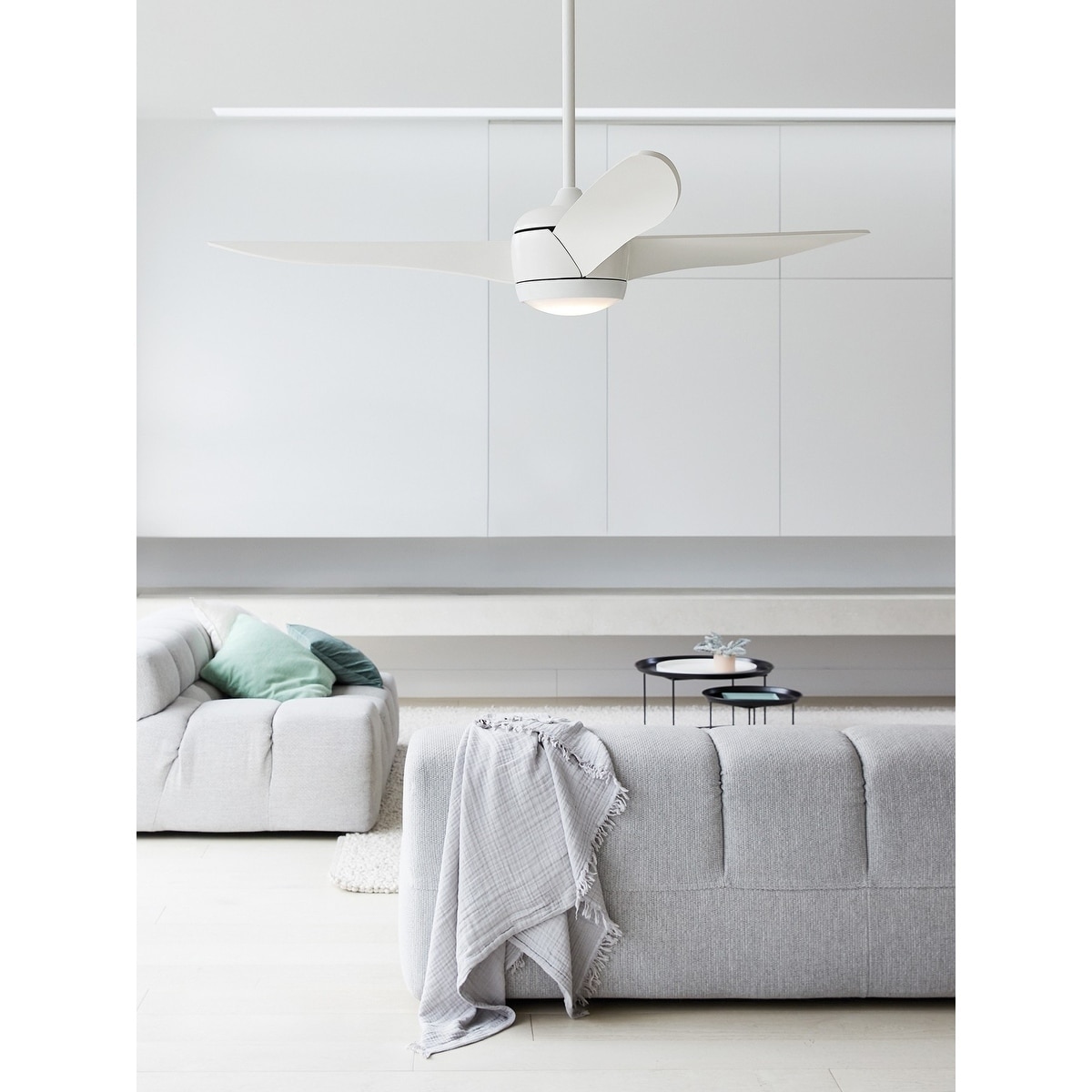Shop Lucci Air Nordic 56 Inch Ceiling Fan With Led Light Kit