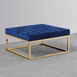 blue coffee table