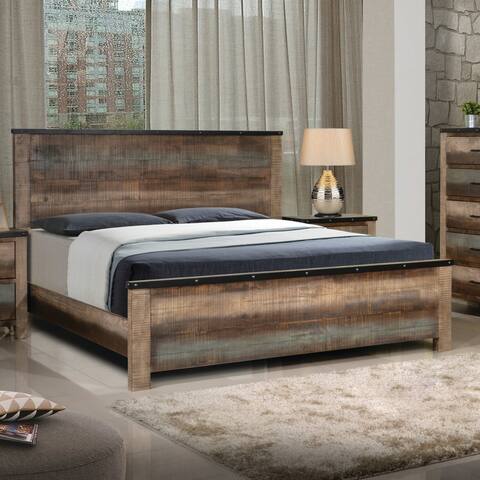 Coaster Furniture Sembene Antique Multi-color Panel Bed