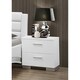 preview thumbnail 4 of 6, Coaster Furniture Felicity Glossy White 4-piece Panel Bedroom Set