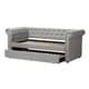 preview thumbnail 3 of 16, Taylor & Olive Cattail Upholstered Trundle Daybed