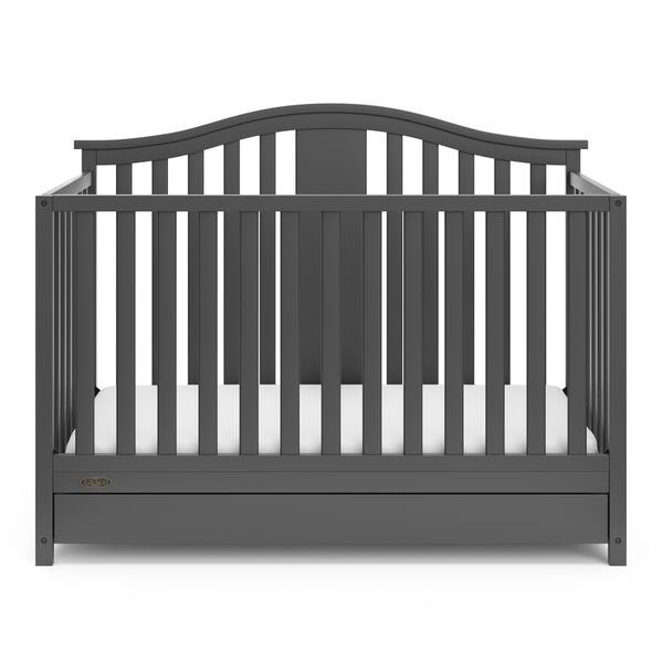 Shop Graco Solano 4 In 1 Convertible Crib With Drawer Converts