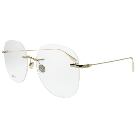Dior Rimless DiorStellaireo 6 J5G Unisex Gold Frame Eyeglasses