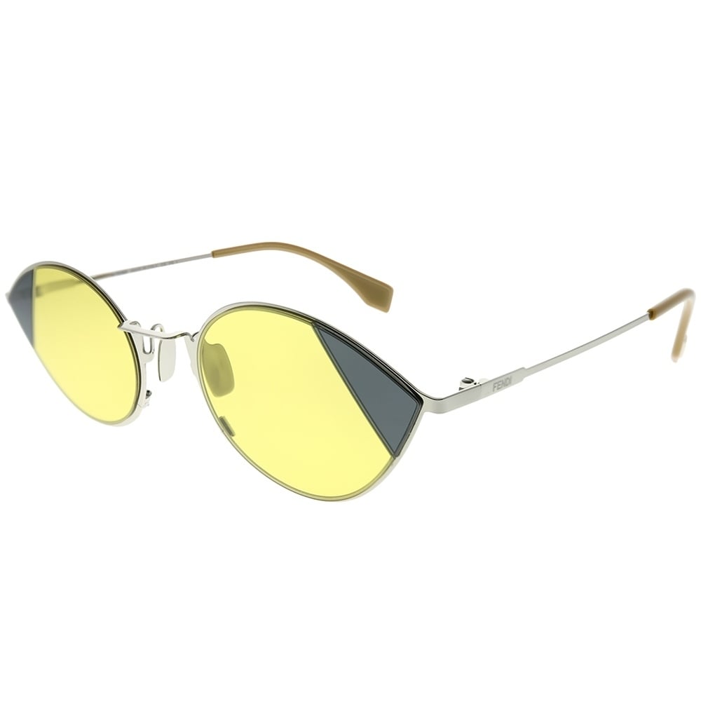 fendi yellow sunglasses
