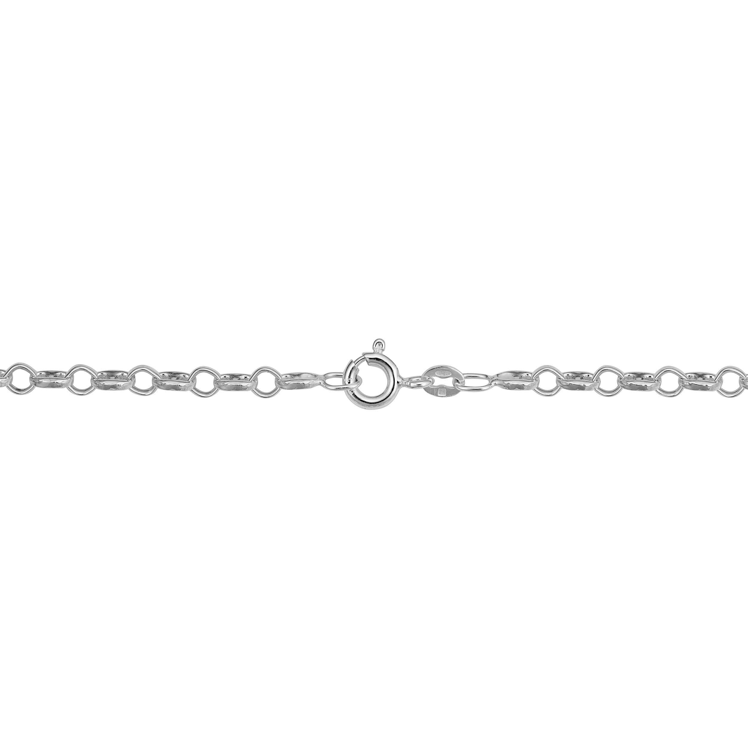 thumbnail image 2 of 10K Yellow Gold Solid Anchor Link Chain Necklace - 1.2mm, Made In Italy 2 of 5