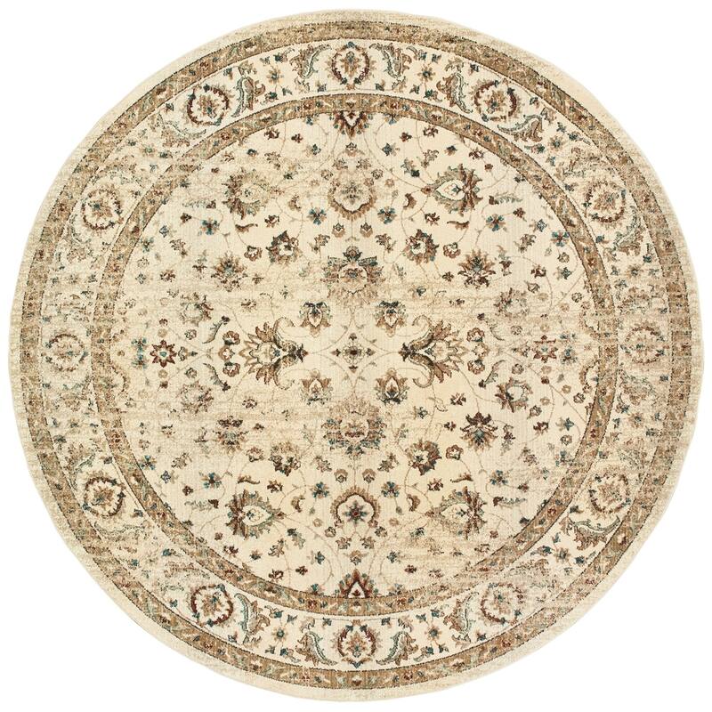 Style Haven Echo Arabesque Distressed Traditional Area Rug