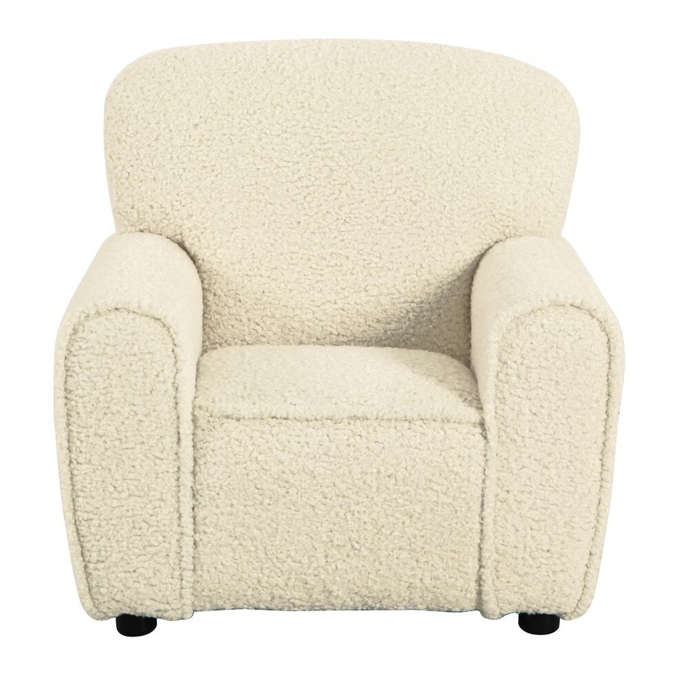 kids fur chair