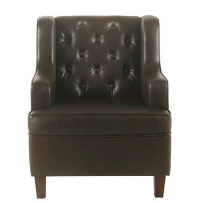 Brown Faux Leather Kids Toddler Chairs Shop Online At Overstock
