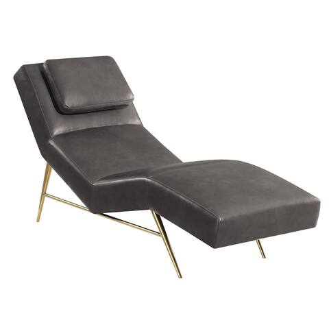 Chaise Lounges Living Room Chairs Online At Our Best Picket House Furnishings Freemont Chaise With Gold Base