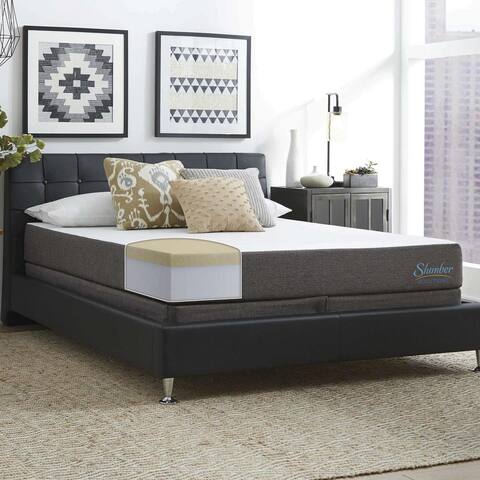 Slumber Solutions Essentials 8-inch Memory Foam Mattress Set