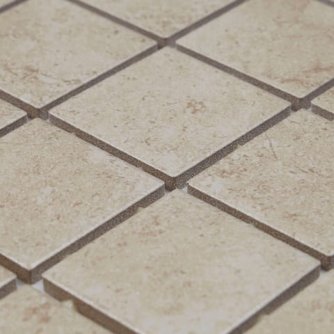 Large Chevron Mosaic Honed Fusion Gris - 12.25 x 21.5